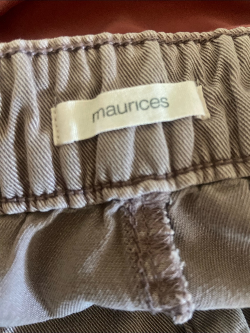 Maurices Wide-Leg Cargo Pants in Pale Mauve - Picture 8 of 10